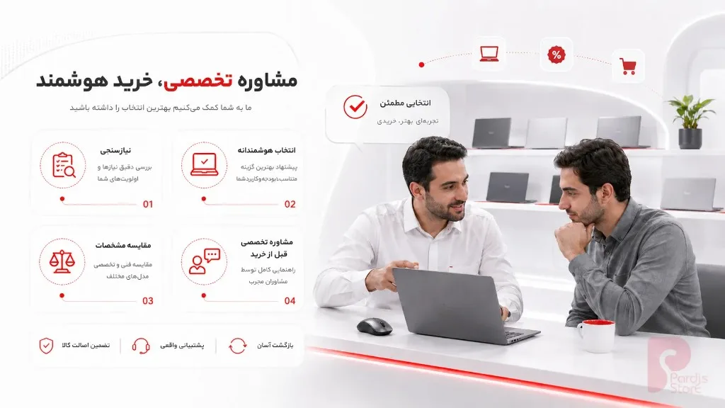 مشاوره تخصصی قبل از خرید در پردیس استور