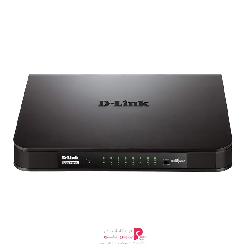 سوييچ 16 پورت غيرمديريتی دی-لينک مدل DGS-1016A - سوييچ 16 پورت غيرمديريتی دی-لينک مدل DGS-1016A