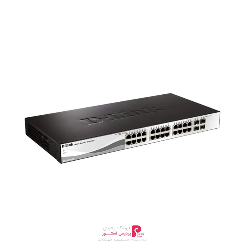 سوييچ 28 پورت گيگابيتی دی-لينک مدل DGS-1210-28