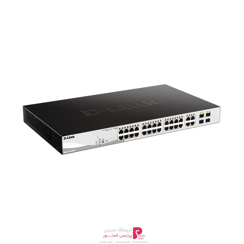 سوئیچ 28 پورت مدیریتی هوشمند دی لینک مدل DGS-1210-28MP - سوئیچ 28 پورت مدیریتی هوشمند دی لینک مدل DGS-1210-28MP