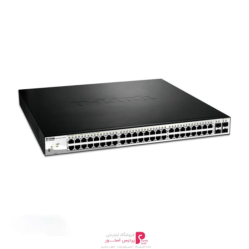 سوییج 52 پورت اسمارت دی لینک مدل DGS-1210-52MP - سوییج 52 پورت اسمارت دی لینک مدل DGS-1210-52MP
