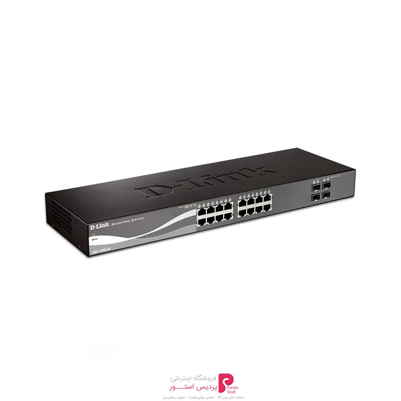 سوئیچ 20 پورت و اسمارت دی لینک DGS-1500-20 - سوئیچ 20 پورت و اسمارت دی لینک DGS-1500-20