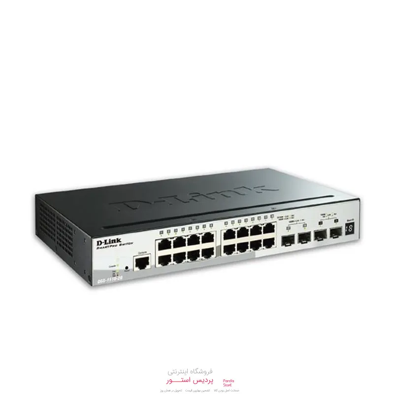 سوئیچ 20 پورت و اسمارت دی لینک DGS-1510-20 - سوئیچ 20 پورت و اسمارت دی لینک DGS-1510-20
