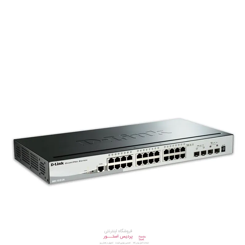 سوئیچ 28 پورت و اسمارت دی لینک DGS-1510-28 - سوئیچ 28 پورت و اسمارت دی لینک DGS-1510-28