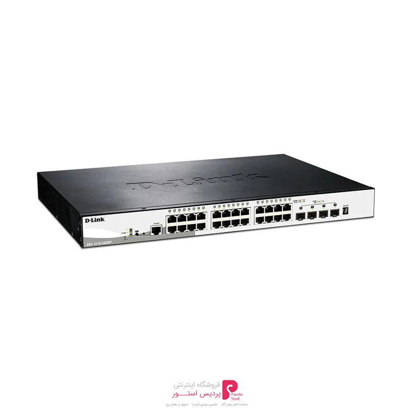 سوئیچ 28 پورت و اسمارت دی لینک DGS-1510-28XMP - سوئیچ 28 پورت و اسمارت دی لینک DGS-1510-28XMP