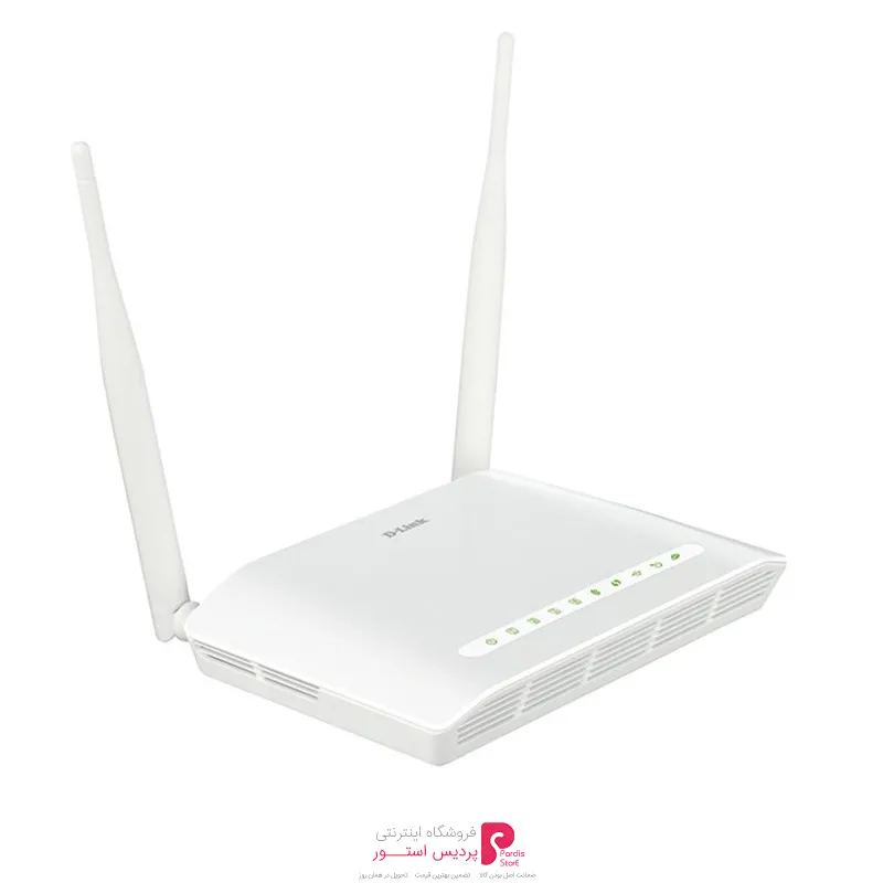 مودم روتر ADSL2 Plus بیسيم N300 دی-لينک مدل DSL-2750U New - مودم روتر ADSL2 Plus بیسيم N300 دی-لينک مدل DSL-2750U New