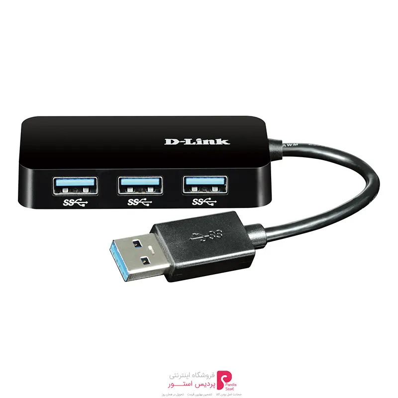 هاب USB3.0 چهار پورت دی-لينک مدل DUB-1341 - هاب USB3.0 چهار پورت دی-لينک مدل DUB-1341