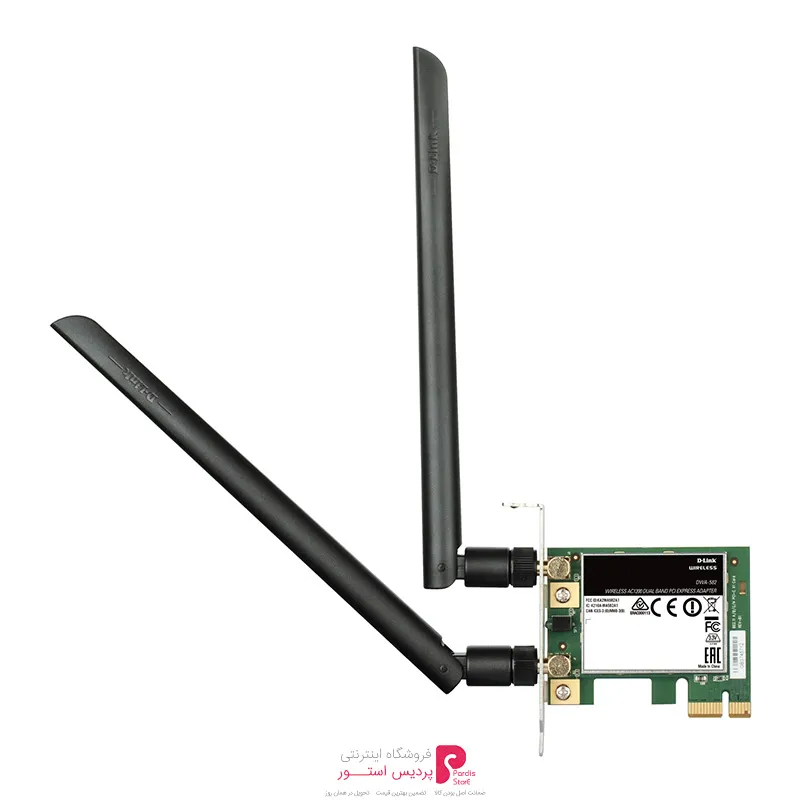 کارت شبکه بیسيم دی-لينک مدل DWA-582 AC1200 Dual Band