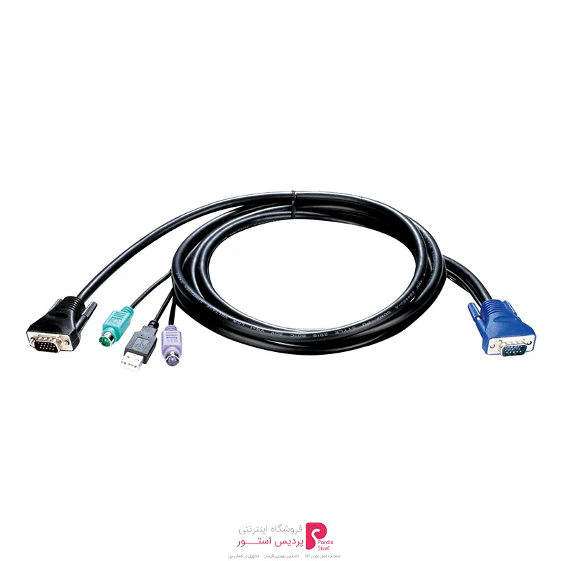 کابل 1.8 متری KVM دی-لينک مدل KVM-401 - کابل 1.8 متری KVM دی-لينک مدل KVM-401