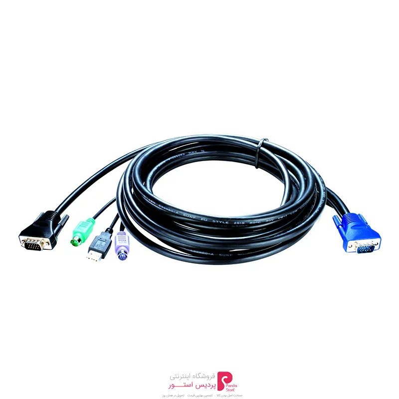 کابل 5 متری KVM دی-لينک مدل KVM-403 - کابل 5 متری KVM دی-لينک مدل KVM-403