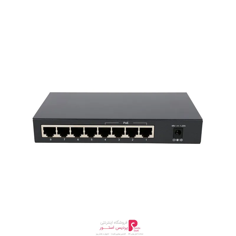 سوئیچ 8 پورت دسکتاپ تی پی لینک مدل TL-SF1008P - سوئیچ 8 پورت دسکتاپ تی پی لینک مدل TL-SF1008P