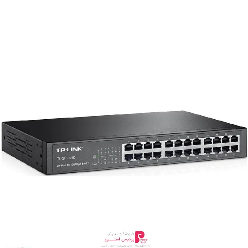 سوئیچ 24 پورت تی پی لینک مدل TP-LINK TL-SF1024D - سوئیچ 24 پورت تی پی لینک مدل TP-LINK TL-SF1024D