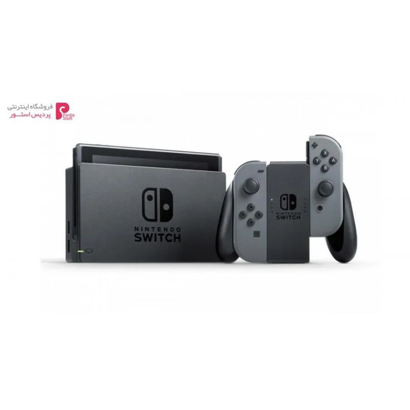 کنسول بازی نینتندو مدل Switch Gray Joy-Con - 0