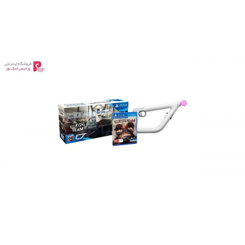 باندل تفنگ واقعیت مجازی سونی مدل PlayStation VR Aim Controller - 0