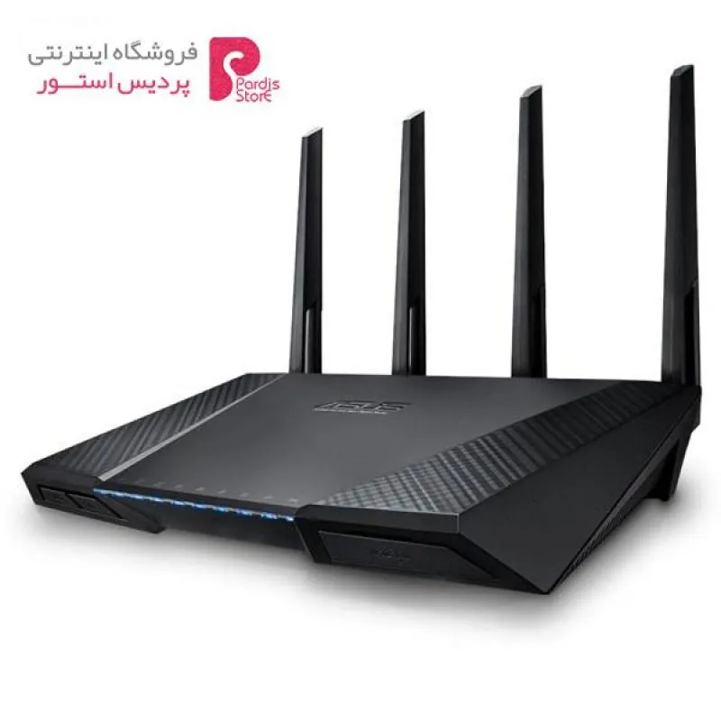 روتر بی‌سیم و دوبانده گیگابیتی ایسوس مدل RT-AC87U - 0