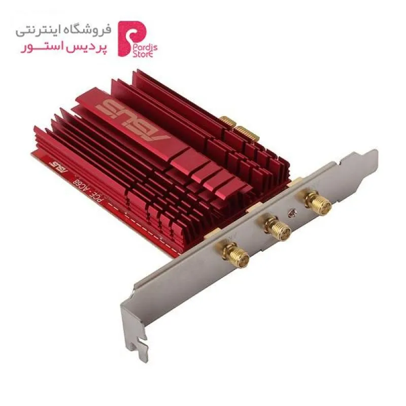 کارت شبکه بی‌سیم، دو بانده و PCI Express ایسوس مدل PCE-AC68 - 0