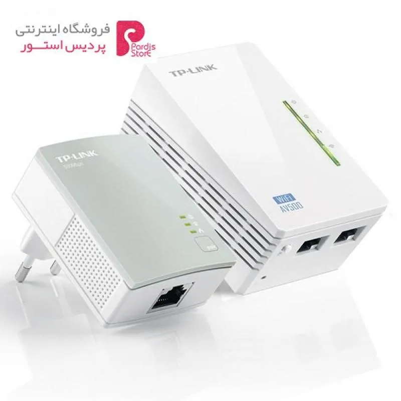 کیت آداپتور پاورلاین و گسترش دهنده بی‌سیم تی پی-لینک مدل TL-WPA4220KIT - کیت آداپتور پاورلاین و گسترش دهنده بی‌سیم تی پی-لینک مدل TL-WPA4220KIT