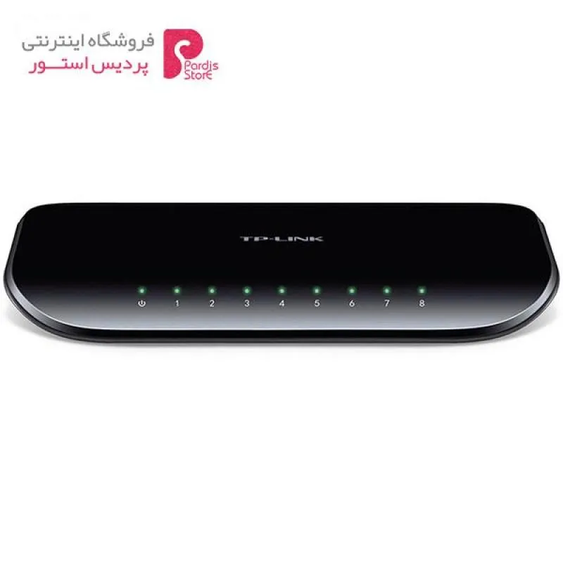 سوییچ 8 پورت گیگابیت و دسکتاپ تی پی-لینک مدل New Design TL-SG1008D - 0