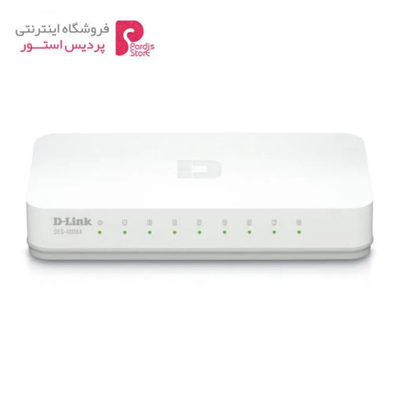 سوییچ 8 پورت گیگابیتی و دسکتاپ دی-لینک مدل DGS-1008A - 0