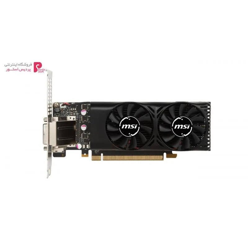 کارت گرافیک ام اس آی مدل GeForce GTX 1050 Ti 4GT LP - 0