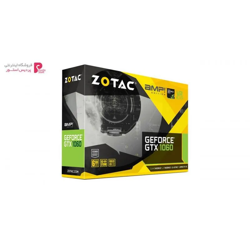 کارت گرافیک زوتک مدل GTX 1060 AMP EDITION 6GB - 0