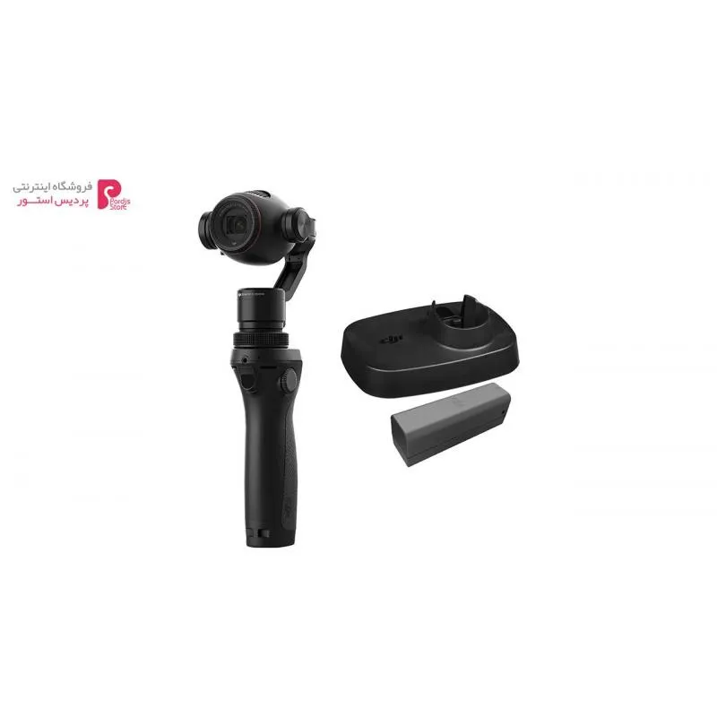 دوربین فیلم برداری دی جی آی مدل Osmo Plus به همراه پایه و باطری اضافه - دوربین فیلم برداری دی جی آی مدل Osmo Plus به همراه پایه و باطری اضافه