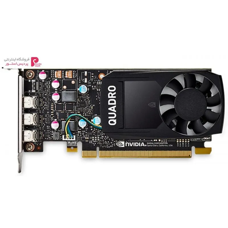 کارت گرافیک پی ان وای مدل Quadro P400 - 0