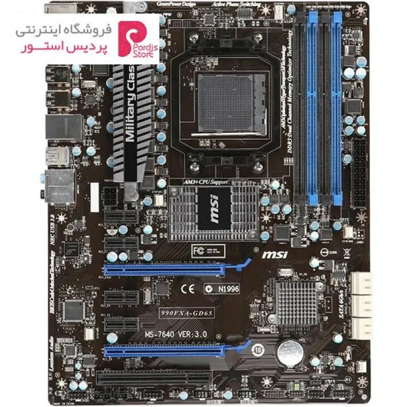مادربرد ام اس آی مدل 990FXA-GD65 - 0