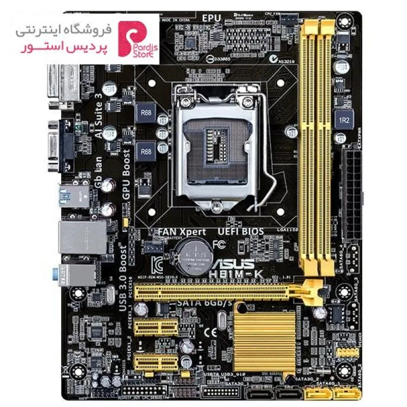 مادربرد ایسوس مدل H81M-K - 0