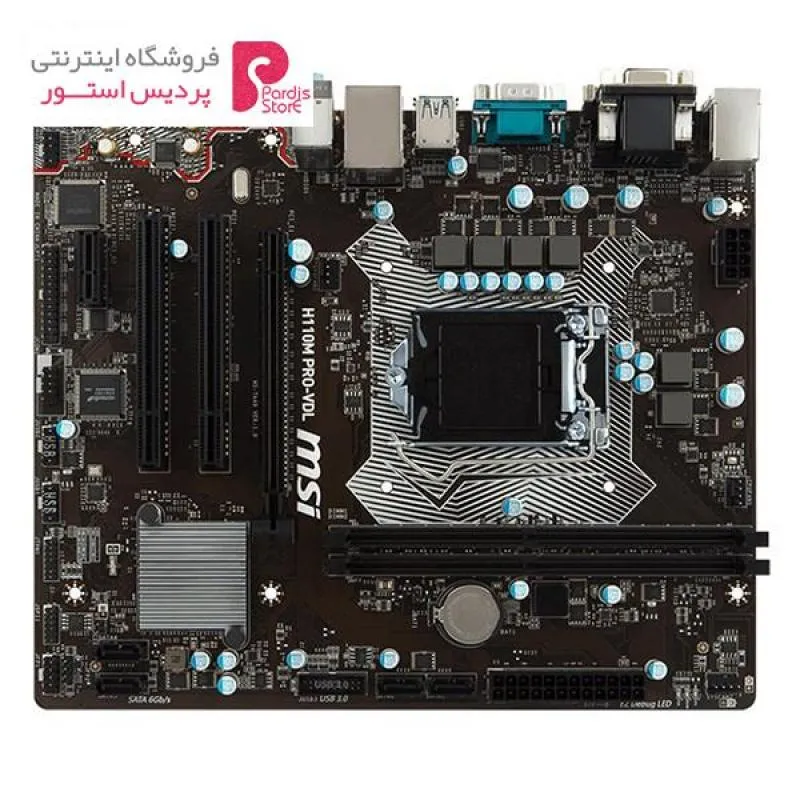 مادربرد ام اس آی مدل H110M PRO-VD-L - 0