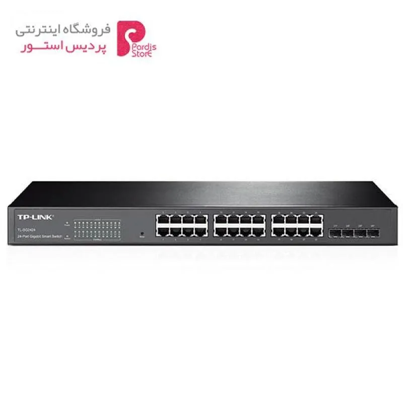 سوییچ گیگابیتی 24 پورت تی پی-لینک مدل TL-SG2424 - 0