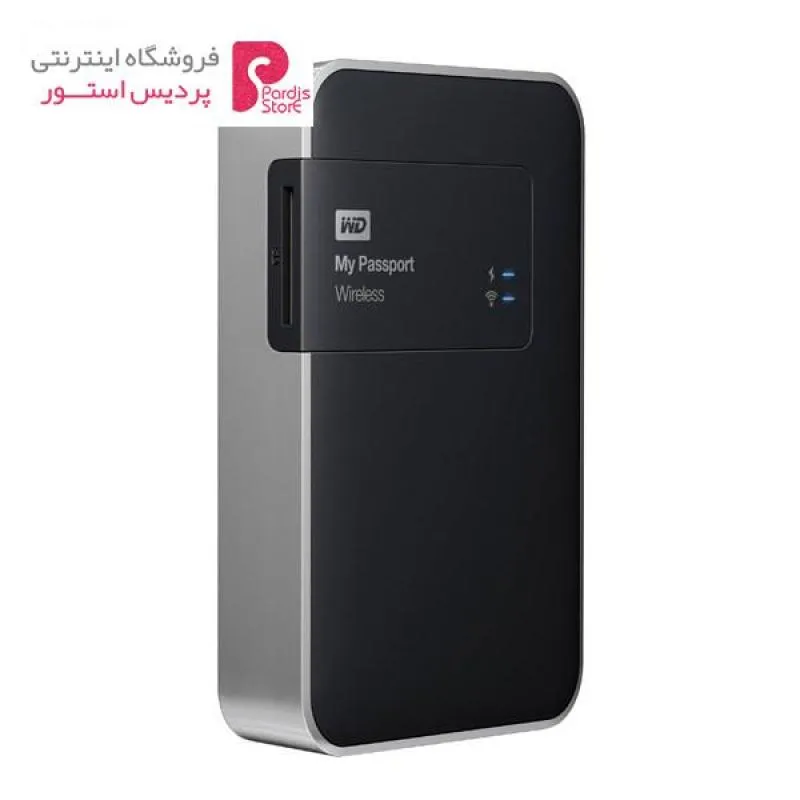 هارد دیسک بی‌سیم وسترن دیجیتال مدل مای پاسپورت وایرلس ظرفیت 1 ترابایت - 0