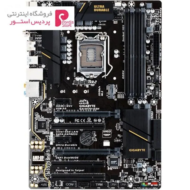 مادربرد گیگابایت مدل GA-H170-D3H - 0
