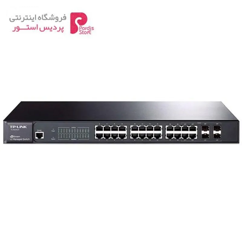 سوییچ مدیریتی 24 پورت تی پی-لینک مدل TL-SG3424 - 0