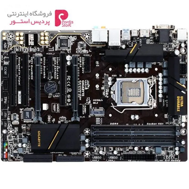 مادربرد گیگابایت مدل GA-Z170-D3H - 0
