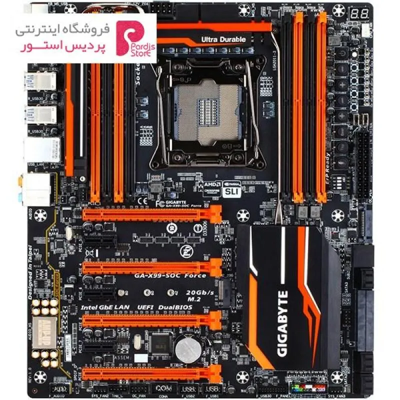 مادربرد گیگابایت مدل GA-X99-SOC Force - 0