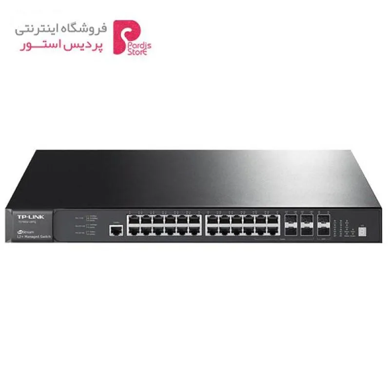 سوییچ 28 پورت JetStream تی پی-لینک مدل T2700G-28TQ - 0