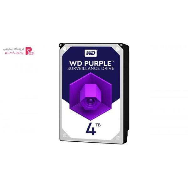هارددیسک اینترنال وسترن دیجیتال مدل Purple WD40PURZ ظرفیت 4 ترابایت - 0
