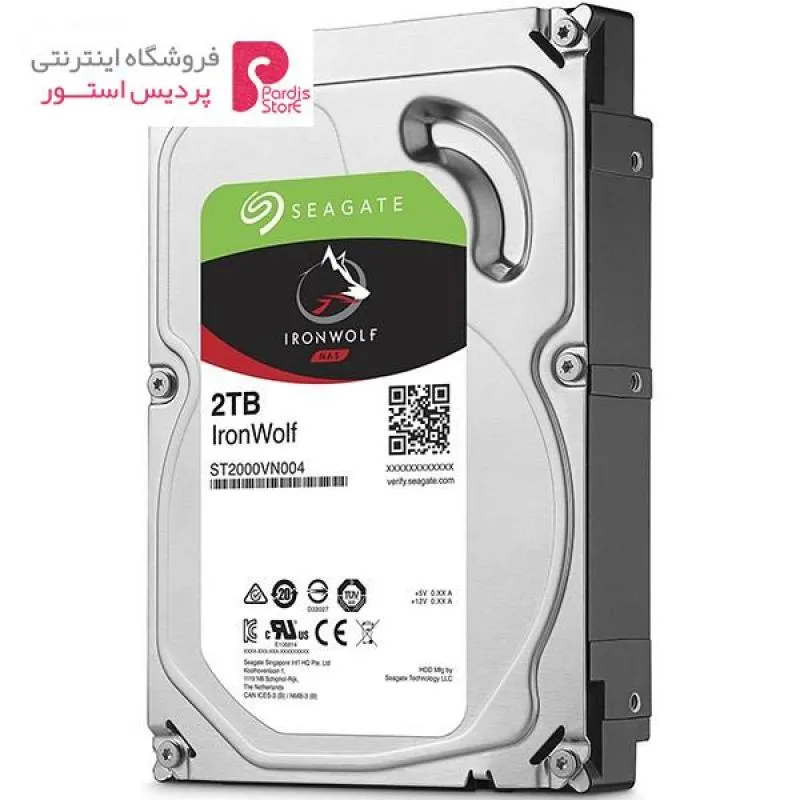 هارددیسک اینترنال سیگیت مدل IronWolf ST2000VN004 ظرفیت 2 ترابایت - 0