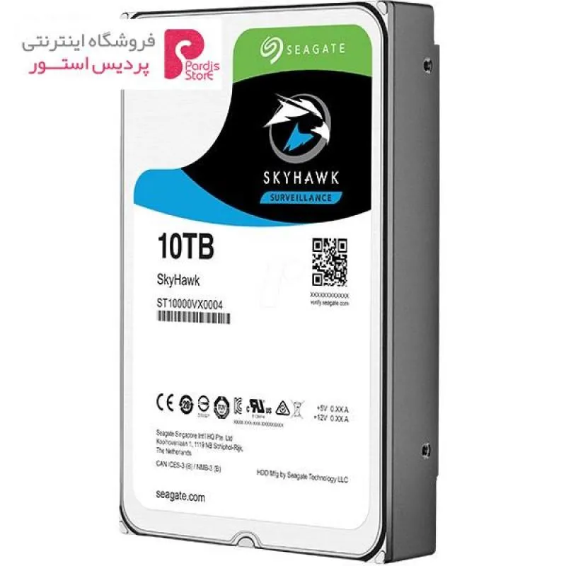 هارددیسک اینترنال سیگیت مدل SkyHawk ST10000VX0004 ظرفیت 10 ترابایت - 0