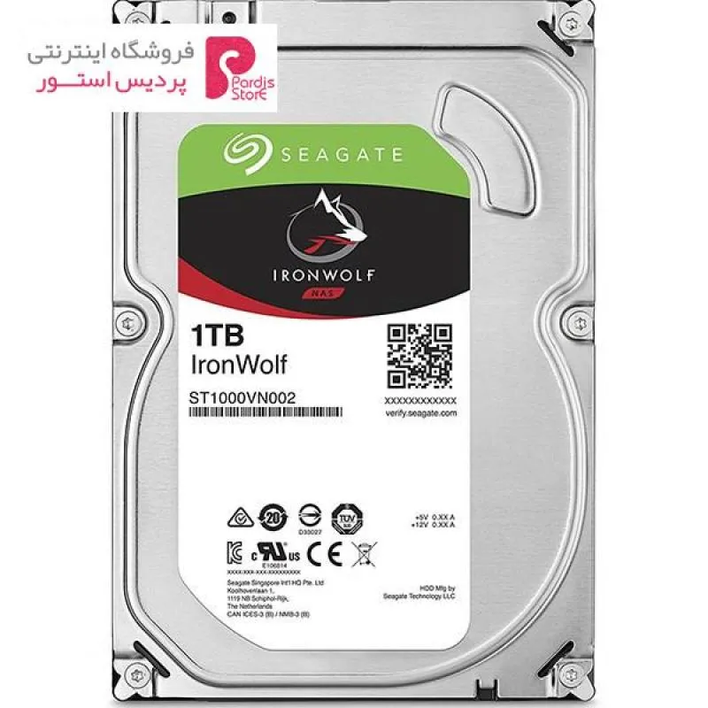هارددیسک اینترنال سیگیت مدل IronWolf ST1000VN002 ظرفیت 1 ترابایت - 0