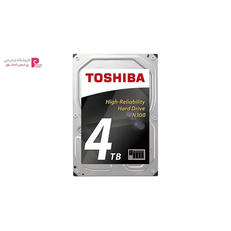 هارددیسک اینترنال توشیبا مدل N300 ظرفیت 4 ترابایت - 0