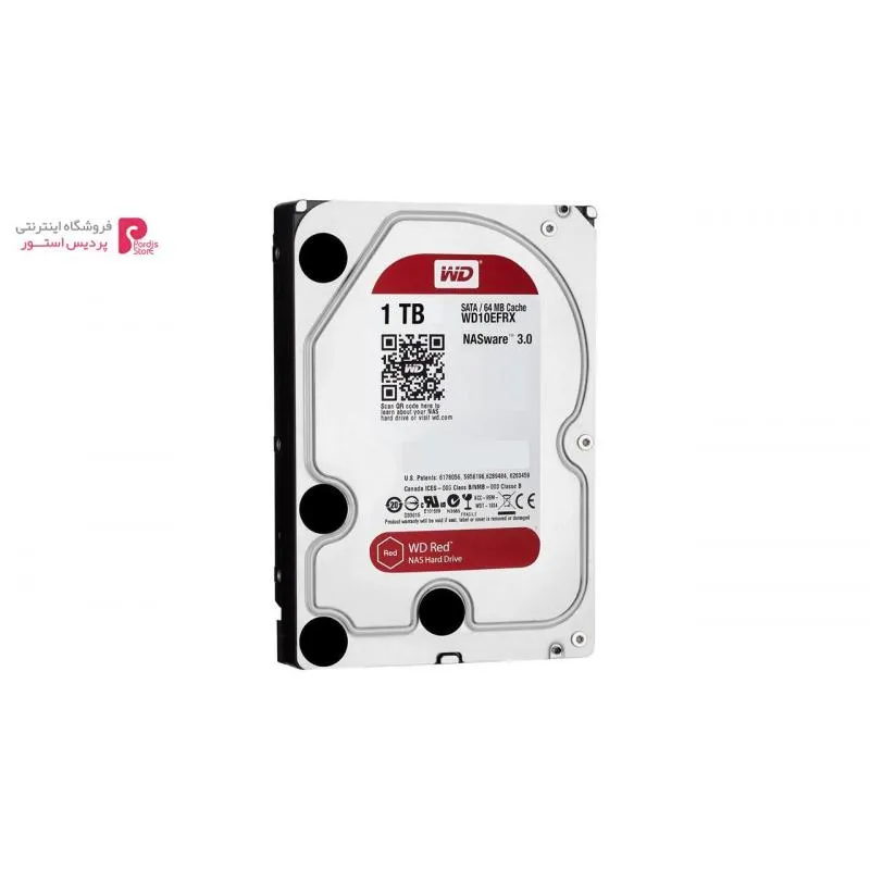 هارددیسک اینترنال وسترن دیجیتال مدل Red WD10EFRX ظرفیت 1 ترابایت - 0