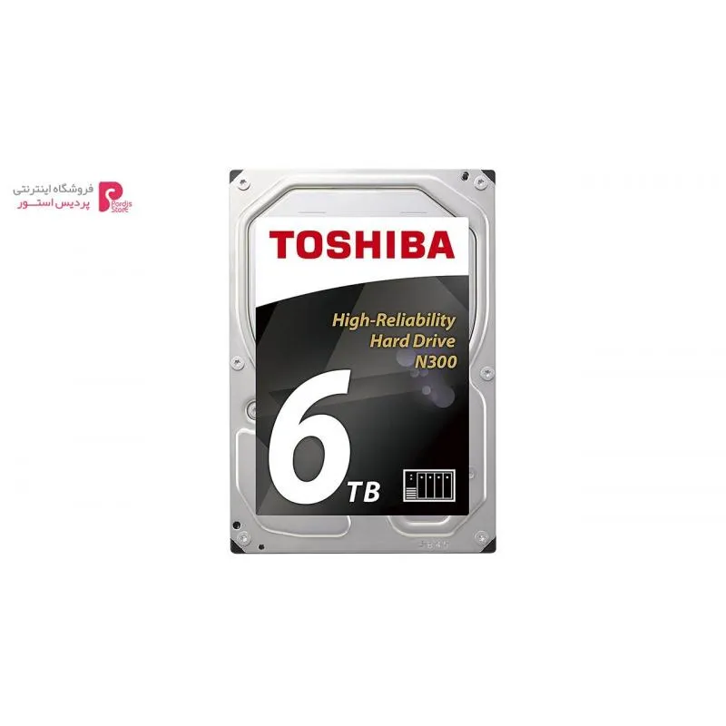 هارددیسک اینترنال توشیبا مدل N300 ظرفیت 6 ترابایت - 0