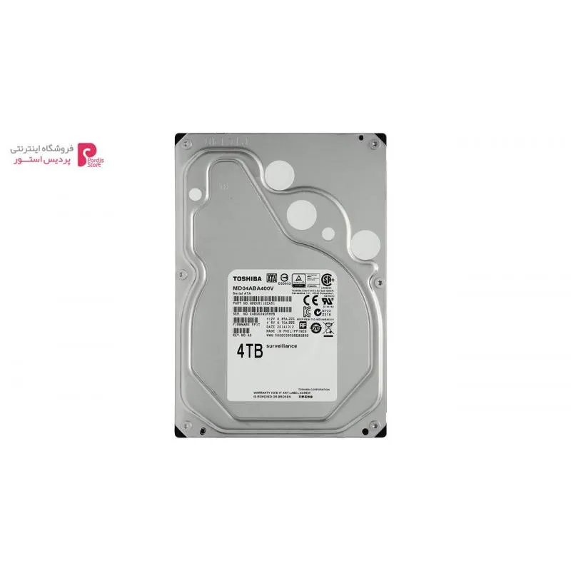 هارد دیسک اینترنال توشیبا مدل MD04ABA400V ظرفیت 4 ترابایت - 0