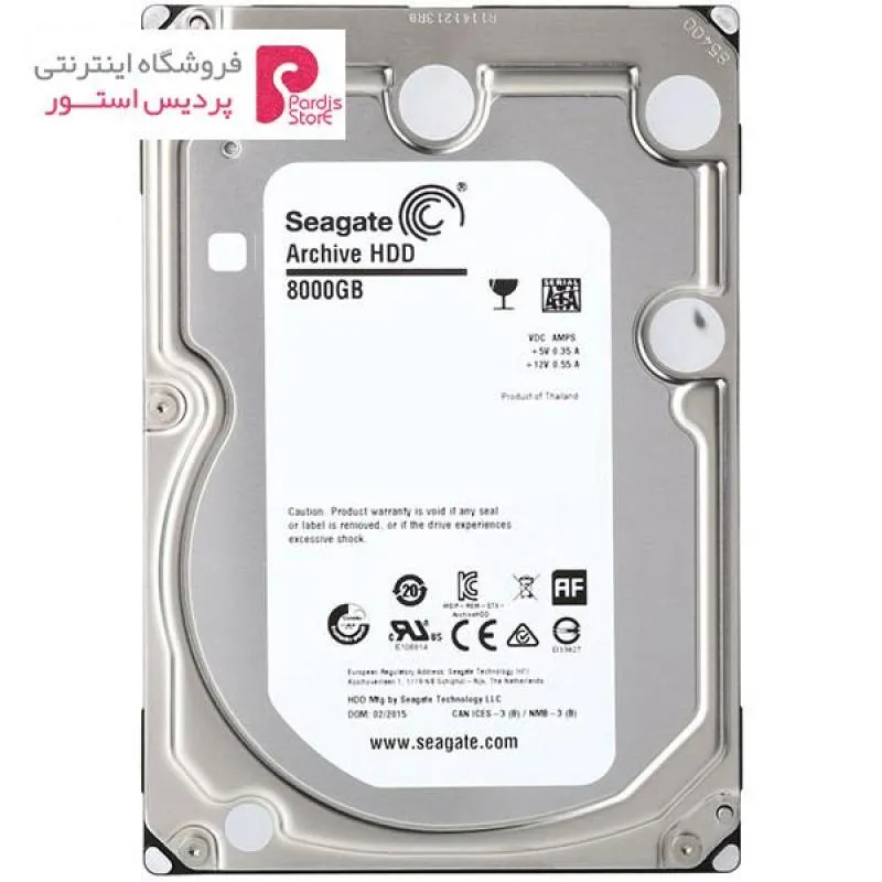 هارددیسک اینترنال سیگیت سری Archive HDD مدل ST8000AS0002 ظرفیت 8 ترابایت - 0