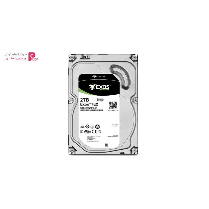هارددیسک اینترنال سیگیت مدل Exos ST2000NM0008 ظرفیت 2 ترابایت - 0