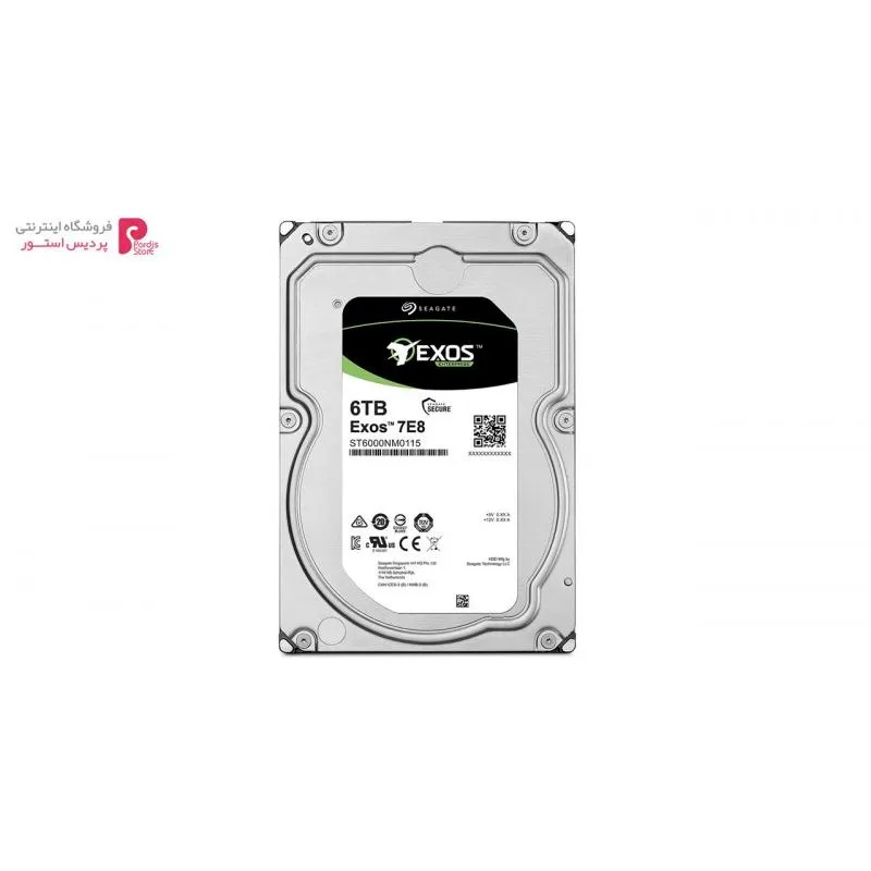 هارددیسک اینترنال سیگیت مدل Exos ST6000NM0115 ظرفیت 6 ترابایت - 0