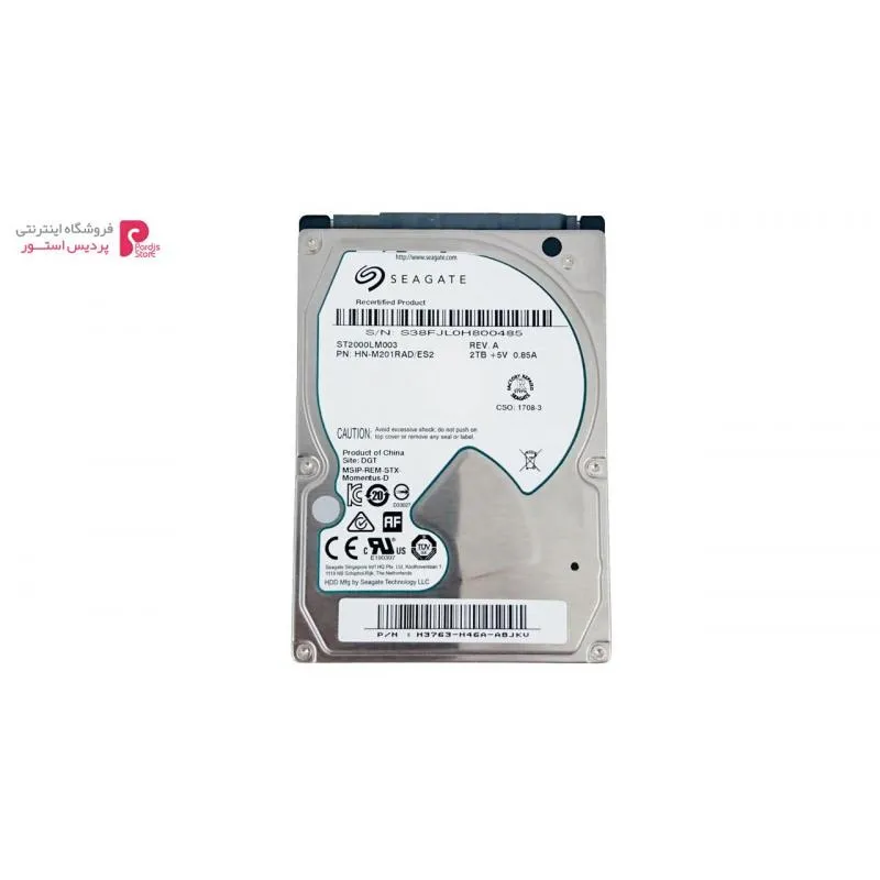 هارددیسک اینترنال سیگیت ST2000x ظرفیت 2 ترابایت