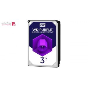 هارددیسک اینترنال وسترن دیجیتال مدل Purple WD30PURZ ظرفیت 3 ترابایت - 0